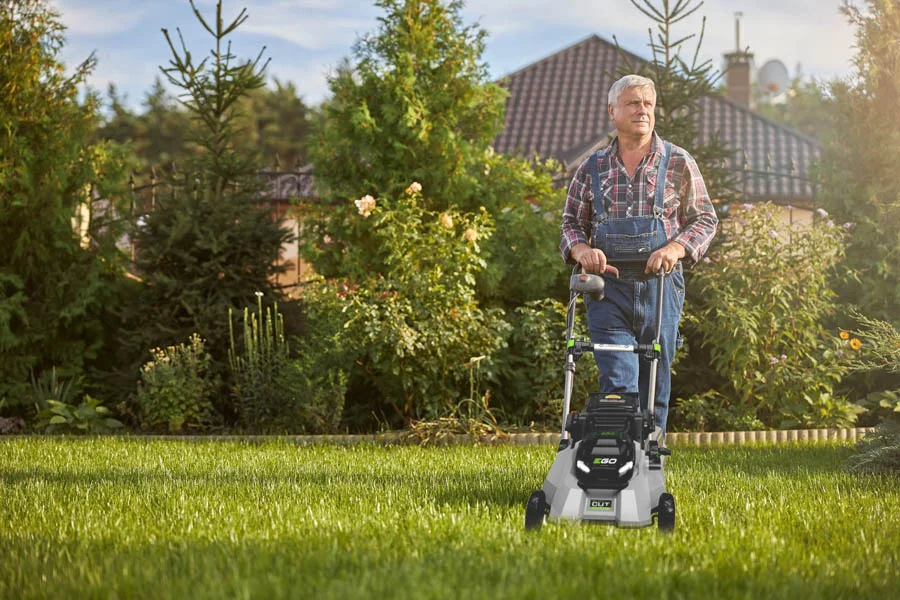 rechargeable lawn mowers