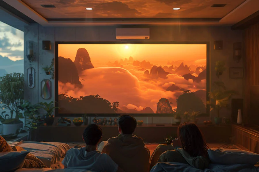 projector for bedroom tv
